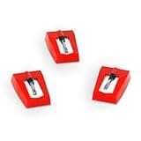 Victrola LC1 Replacement Stylus – Compatible with Select Models, Official 3-Pack Turntable Replacement Needles, Plays 33 1/3, 45, 78 RPM Records, Easy Installation