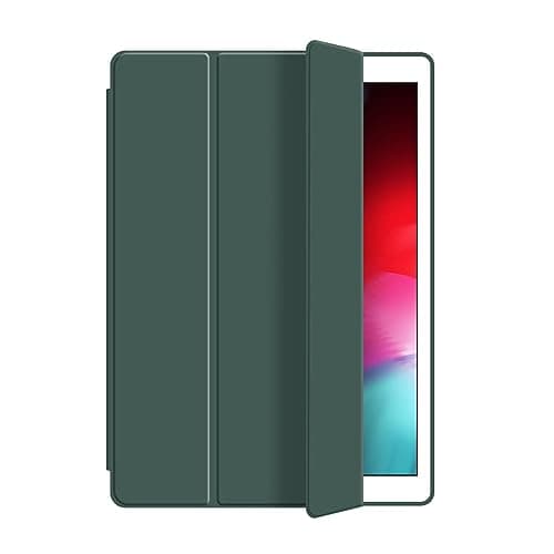 TIANDAFEIJIUA Smart Tablet Cover Case for Lenovo Legion Y700 8.8 Inch TB-9707F,Tri-Fold Slim Tablet Case Shockproof Honeycomb TPU Case with Rugged Stand+Auto Wake/Sleep(Dark Green)