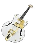 Solid Body Electric Guitar, Custom Striped Modded Style with Locking Tremolo, Full Size 6-String for Hard Rock (Guitarra Eléctrica)