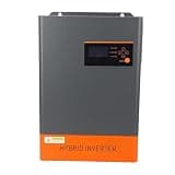Omquot 6200W Efficient Hybrid Solar Inverter, MPPT Charger for Home Use, Cold Rolled Steel