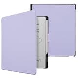 CoBak Case for Remarkable Paper Pure Tablet 10.3 inches 2026 - Lightweight and Hard Back Shell Protective Book Folio Cover with Built-in Pen Holder and Nibs Holder (Light Purple)