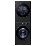 Bespoke 4.6 cu. ft. Large Capacity Single Unit AI Laundry Hub Washer with 7.6 cu. ft. Electric Dryer in Brushed Black
