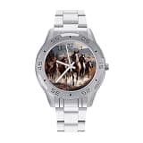 FekiLoot Watch for Men Big Face Stainless Steel Wrist Watch Personality