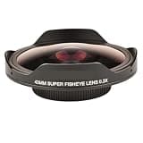 37mm/43mm 0.3X HD Ultra Fisheye Lens Adapter with Hood for Camcorders(37MM)