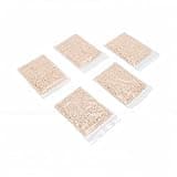Denash 5 Packs Reusable Water Absorbent Desiccant Bags, 40G Molecular Sieve 3A 4A 5A Dehumidifier for 3D Printers, Collectibles, Tool Boxes, Quick