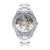 FekiLoot Watch for Men Big Face Stainless Steel Wrist Watch Personality