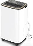 3000 Sq.Ft Dehumidifier for Basement with Drain Hose, Upgraded 30 Pint Large Best Compressor Dehumidifiers for Home or Garage, Smart Humidity Control, 24H Timer & Child Lock, Ideal for Large Rooms