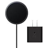 Samsung Galaxy Magnet Wireless Charger with 45W Power Adapter, Cordless Super Fast Charging, Powerful Design, Built-in Magnets, No-Slip Surface, Dark Gray