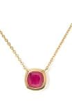 kate spade new york Time To Shine Gem Pendant, Ruby/Gold