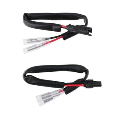 Micro Traders 2Pin Motorcycles Indicator Male Female Adapter Cable 20627N 180mm Compatible with Aprilia Type 5