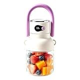 Electric Blender Cup - Cordless Kitchen Tool, Fruit Blender, Personal Smoothie Squeezer, Rechargeable USB Blender, Portable Vegetable Blender | Healthy Diet Drink G
