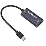 Diyeeni Video Card, 4K Input 1080P Output USB C Video Device with Plug and Play Zero Latency, for Live Streaming Recording Conference Gaming