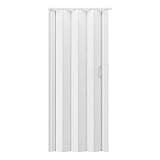 Studio Series 48" W PVC Foldable Accordion Doors, White