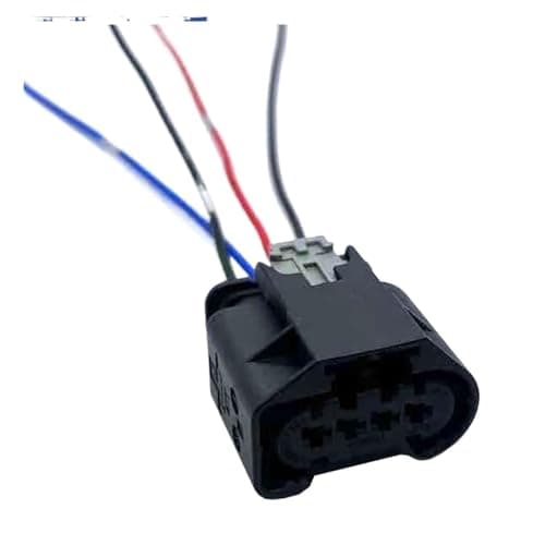 AICNRUT 1 Set 4 Pin 09444044 Automotive Wire Harness Black Female Connector AICNRUT