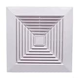 For air conditioning vent outlet with square design and convenient snap-on spring installation (200mm)