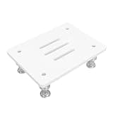 Stand Adjustable Height, Anti Vibration Noise Reduction, Stable Base for Large Submersible Pumps, Sturdy Plastic Construction, Ideal for Aquarium Setup