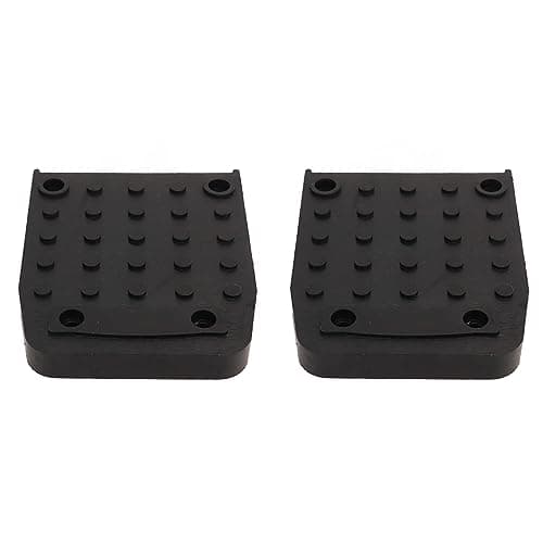 Phefop Stilt Sole Replacement Pad - Anti Slip Pads for Drywall Stilts - Essential Accessories - 2 Pads with Screw Set