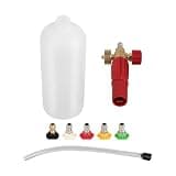 for Heavy Duty Foam Cannon Professional Car Wash 1/4" 5 Nozzle Tips