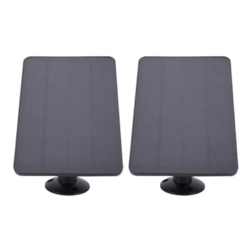 SENECESLI 10W Durable Solar Panel Charger for Ring Camera, Durable and Waterproof for Outdoor Security