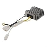Deskbloom Generator Voltage Regulator DC 12V 5KW Single Phase 4-Wire Aluminum Alloy Body Compatible With Diesel Engines