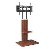 X psblty Height-Adjustable Wooden Floor TV Cabinet with Shelves, Suitable for 32-65 Inch TV Mounts