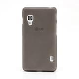 JUJEO 2108056188 Soft Gel Cover for LG L5 II - Non-Retail Packaging - Grey