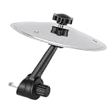 Omquot Crash Cymbal for Small Car, Clear Sound Hook, Adjustable Angle for Music Lovers, 2 Pieces