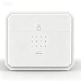 BOFON Fingerprint Smart Safe Box, Alloy Steel, Biometric Lock with Key, Alarm System, Anti-Theft, for Home Office (1.2 Cubic feet White)