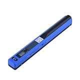 Document Scanner, A4 Handheld Document Image Scanner Portable Creative USB 2.0 900DPI Support JPG/PDF Format Increase Efficiency(Blue)