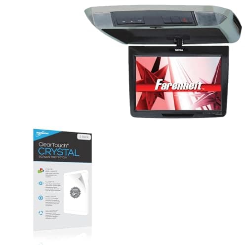BoxWave Screen Protector Compatible with Farenheit T-1100CM - ClearTouch Crystal (2-Pack), HD Film Skin - Shields from Scratches