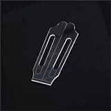 Transparent Acrylic Guitar Headstock Template/Tool (Classic Shape) Includes Tuner Holes Guitar Tool Kit(Style 3)