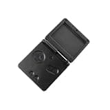 YUBJIANG Black Full Housing Cover Replacement Shell Replacement For Nintendo For GBA For SP Accessory