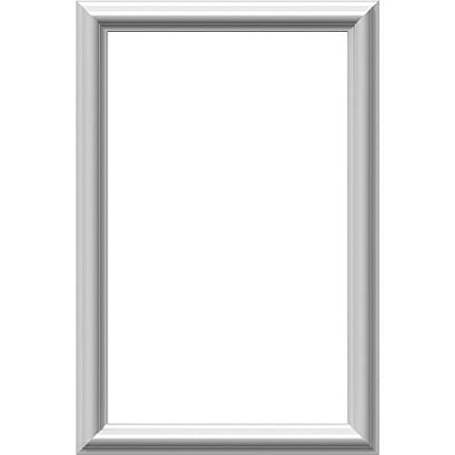 Ekena Millwork PNL16X24AS-01 16"W x 24"H x 1/2"P Ashford Molded Classic Wainscot Wall Panel, Factory Primed White