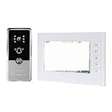 ZXFNVXC 7 Inch Wired Video Intercom Apartment Remote Access Control Home Security System Video Door Phone For Villa Easy Installation (Size : Doorbell) (Video Intercom)