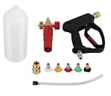 MURNELAP for 5000 PSI Short High Gun w/Foam Cannon Gun Kit for Car Washing