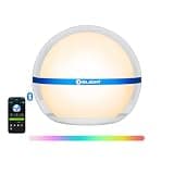 OLIGHT Sphere Smart Night Light, 75 lumens Stepless Dimming Table Lamp with Remotely APP Control, Magnetic Rechargeable RGB Ambient Lighting for Sleeping, Reading, and Relaxation