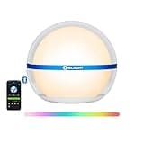 OLIGHT Sphere Smart Night Light, 75 lumens Stepless Dimming Table Lamp with Remotely APP Control, Magnetic Rechargeable RGB Ambient Lighting for Sleeping, Reading, and Relaxation