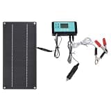 600W Solar Panel Kit with 100A Charge Controller for Off Grid Power, Compatible with RVs, Boats, Cars and Various Outdoor Applications