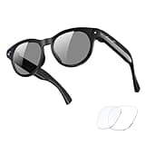 AI Smart Glasses with Camera and Audio, 8MP HD Bluetooth Camera Glasses,1080P Video Recording Sunglasses,Real Time Translation,AI Assistant,Object Recognition,Open-Ear Audio for Travel, Meetings Vlog