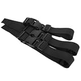 LABRIMP 3pcs High Chair Harness Straps Replacement Belt Set with Reliable Connection and Comfortable Polyester Fit for Pushchair and Stroller Home Use