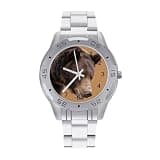 FekiLoot Watch for Men Big Face Stainless Steel Wrist Watch Personality
