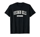 Wisconsin Dells WI Vintage Athletic Sports Design JG3 T-Shirt