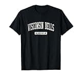 Wisconsin Dells WI Vintage Athletic Sports Design JG3 T-Shirt