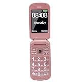 YUEHISY Flip Phone | Unlocked | 16GB | Video Capable Camera | 2.4 Inch + 1.4 Inch Color Screen | Dual SIM Slots (Pink)