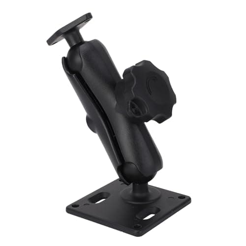 Changor 1.5 Inch Double Ball Mount Double Socket Arm Ball Joint Mount Heavy Duty Anti Theft with Key Accessory for Tablet Fish Finder Phone