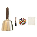 Tibetan Singing Bowl Set - Handcrafted Nepalese Copper Singing Bowl - Meditation Sound Therapist Yoga Percussion Instrument