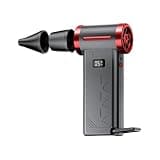 Powerful 130000RPM Handheld Turbos Fan Featuring 6 Adjustable Turbos Mode And LED Light USB C Charging And Accessories
