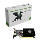 Vandossy Radeon R7 350 Low Profile Graphics Card, 4GB GDDR3 55W TDP, No Power Connector Needed, PCIe 3.0 ×16, 2 ×HDMI, for SFF & OEM Business PC Upgrade