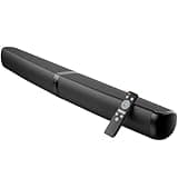MZEIBO Sound Bar, 90W Soundbar for Smart TV, Bluetooth/ARC/Optical/AUX Connect, Detachable Design with Deep Bass for TV/PC/Gaming/Projector - 2-in-1 Home Theater Audio