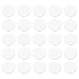 Kichvoe 40pcs Vr Lenses Biconvex 25mm Diameter 45mm Focal Length PC Plastic 3D Glasses Lens Accessories Ergonomic Design for Virtual Reality Headsets